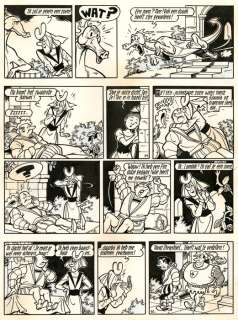 Vandersteen, Willy - 1 Original page - Suske en Wiske 24 - De Schone slaper - De Schone Slaper - 1965 | Catawiki