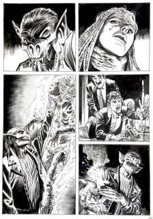 Bigliardo, Daniele - 1 Original page - Dylan Dog - n. 371 "Arriva il Dampyr" | Catawiki