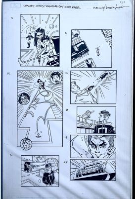 Alba Glez, Walden Wong | Infinity Comics Valentines Day Ghost Rider panels 18-25 | Walden Wong