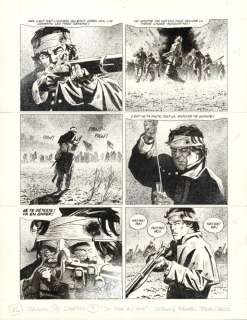Steve Cuzor - Planche originale n°086 - Le combat d‘Henry Fleming