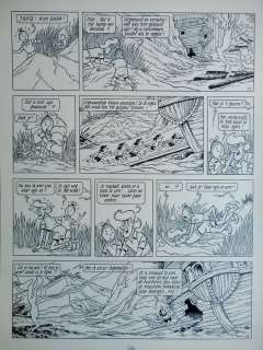 Geerts, Paul - Originele pagina (p.14) Suske en Wiske - De dappere duinduikers - (1988) | Catawiki