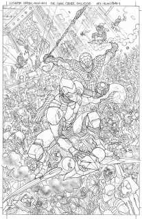 Continue shopping - ULTIMATE SPIDER-MAN #1 ALAN QUAH ORIGINAL COVER ART