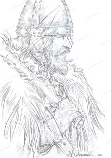 Alessia DE VINCENZI - Dessin Original Guerrier