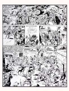 Giraud | Blueberry, planche n°45 Ã  l’encre de Chine de… | Millon