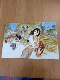 Frank Pé - 1 Original colour drawing - Zoo - 1995