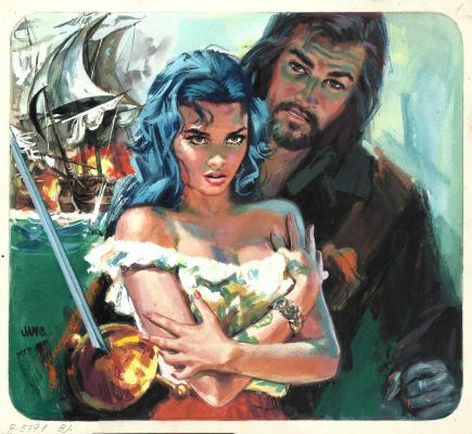 Jano | Original drawing – Corsario – Jano | Origin Of Comics