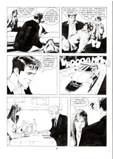 Roi, Corrado - 2 Original page - Dylan Dog #170 - "la piccola morte" - 2000 | Catawiki