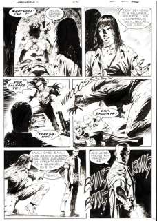 Dotti, Maurizio - 5 Original page - Dampyr #70 - "Nel deserto di Atacama" - 2006 | Catawiki