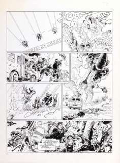 Parras | Le Lièvre de Mars, planche n°11 Ã  l’encre de… | Millon