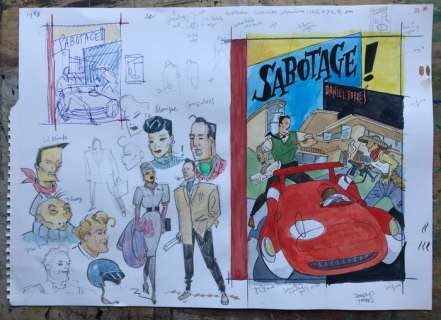 Torres, Daniel - 1 Original cover - Sabotage! - 1983 | Catawiki