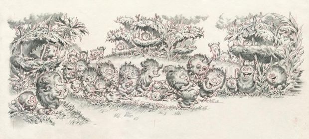 Stan Manoukian | Monstre , Monstre n’est pas bleu, Illustrat | Daniel Maghen