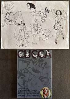 Vincenzo Cucca - 1 Original drawing - Secrets - Sketchbook | Catawiki