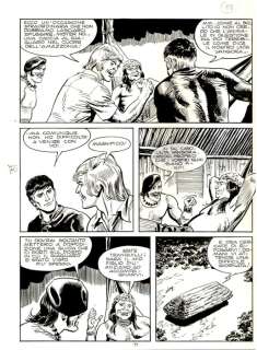 Diso, Roberto - 3 Original page - Mister No #32 - "i cacciatori di teste" - 1978 | Catawiki