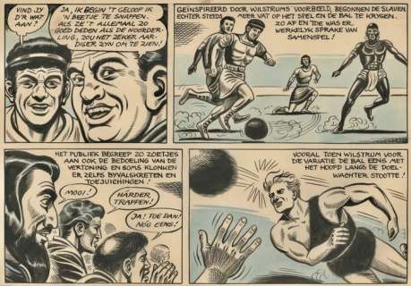 Sprenger, Henk - 1 page originale - Kick Wilstra - jaren 1950 | Catawiki