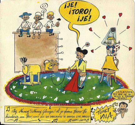 The Ink Archive | Original drawing – Humor – Tunet Vila | Origin Of Comics