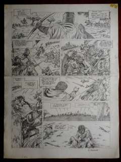 Verhaeghe, Christiaan | original page (p.71) in pencil  - ’Kronieken der Guldensporenslag’ 4  - Summer  - (2002) | Catawiki