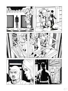 Bonazzi, Germano - 3 Original page - Nathan Never Gigante #10 - "I ribelli di marte" - 2000 | Catawiki