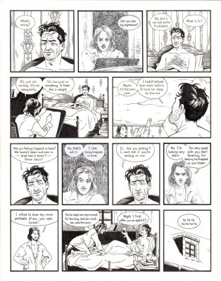 Jason Lutes | Berlin - page 132 Book One: City of Stones - page 136 | The Beguiling
