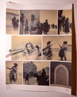 Le Hénanff, Fabrice - 1 Colour pencil drawing - Lawmen 1 page 49 - 2023 | Catawiki