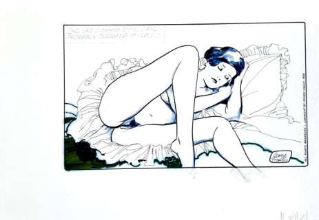 Frollo, Leone - 1 Original drawing - Pin Up | Catawiki