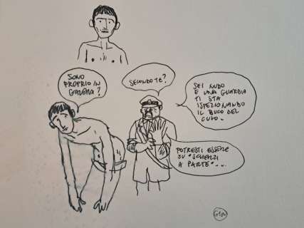 Gipi - 1 Original drawing - Sono in Galera | Catawiki