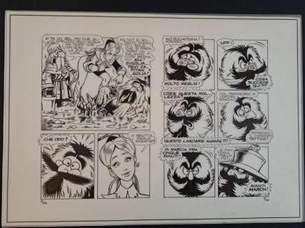 Magnus & Romanini - 2 Original page - La Compagnia della Forca: Il Rapimento di Annalisa - 1977 | Catawiki