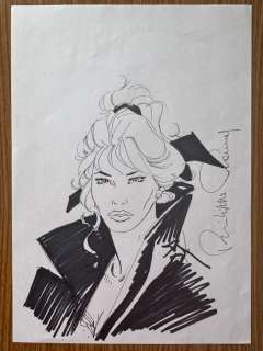 Francq, Philippe - Original drawing - Largo Winch - Femme Fatale - Melly - 90 | Catawiki