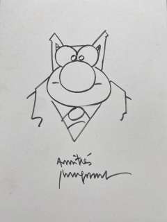 Geluk, Phillipe - Original drawing - Le Chat | Catawiki