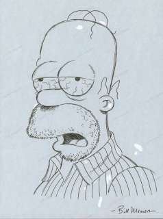 Bill MORRISON - Dessin Original Couverture Simpsons Comics n°94