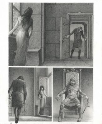 Paul & Gaëtan Brizzi | Planche originale n° 036 - Macbeth | Daniel Maghen