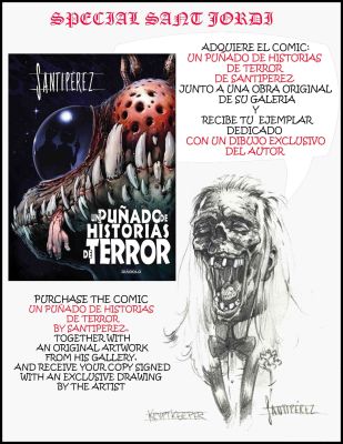Santipérez | Special Sant Jordi – Un Puñado de Historias de Terror – Santipérez | Origin Of Comics