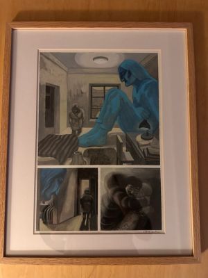 Usdin, Elene - 1 Original colour page - René·e aux bois dormants - René·e aux bois dormants | Catawiki