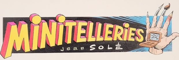 Jean Solé - 1 Original colour drawing - Minitelleries | Catawiki