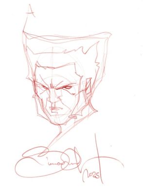 Simone Bianchi - 1 Original colour drawing - Wolverine - Wolverine sketch | Catawiki