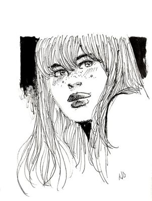 Altuna, Horacio - 1 Original preliminary drawing - Woman | Catawiki