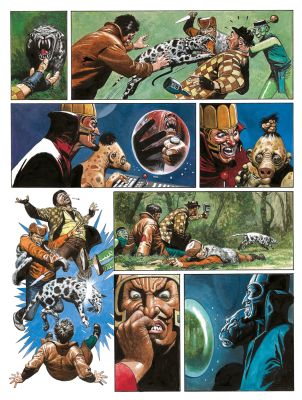 Don Lawrence | Item 1422 • The hounds of Marduk | Don Lawrence Collection