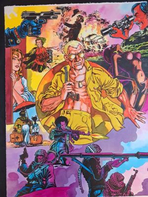 Camarda, Larry - 1 Original colour drawing - Lo Sconosciuto Tributo a Magnus | Catawiki