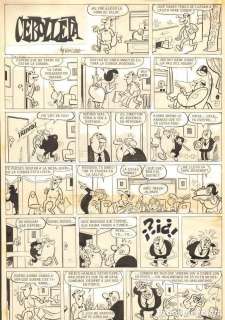 PÃGINA ORIGINAL DE MANUEL VAZQUEZ - LA FAMILIA CEBOLLETA (1973)