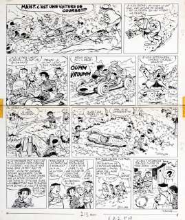 Tabary | Totoche, planche n°33 Ã  l’encre de Chine sur… | Millon