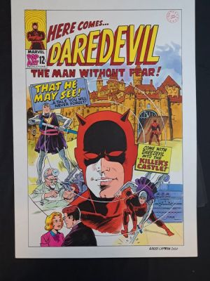 Camarda, Larry - 1 Original colour drawing - Daredevil: Killer’s Castle! Tributo a Wally Wood - 2020 | Catawiki