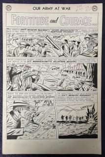 Joe Kubert. Our Army at War #127. Comic Page | Weiss Auctions