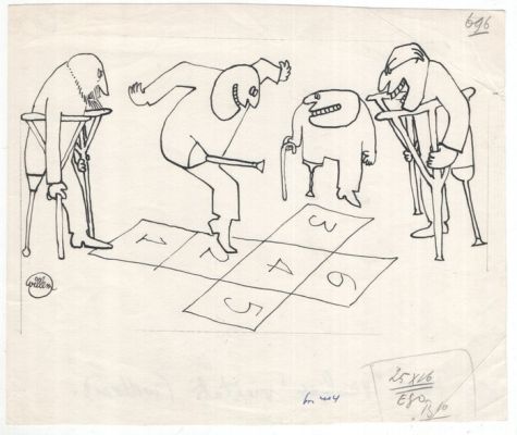 Willem (Bernard Willem Holtrop) - 1 Original drawing - Dessin satirique | Catawiki