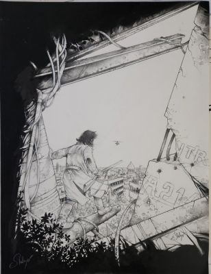 Eric Stalner - 1 Original cover - La zone - 2011 | Catawiki