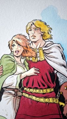 Bono, Fabio - Original colour drawing - De Rode Ridder - 2022