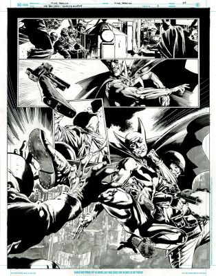 The Bat-Man: Second Knight #2 p.39 - Oustanding Bat-Man in Action! | Comic Book Art Gallery