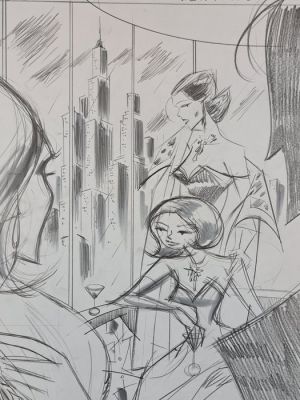 Lapone, Antonio - 1 Original preliminary drawing - I Loved The Nightlife - 2012 | Catawiki