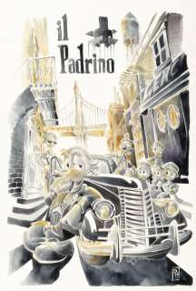 Mottura Paolo - "I miti del cinema - Il Padrino" | Potter & Potter