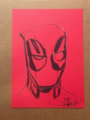 Scott Koblish - 1 Original drawing - Deadpool | Catawiki