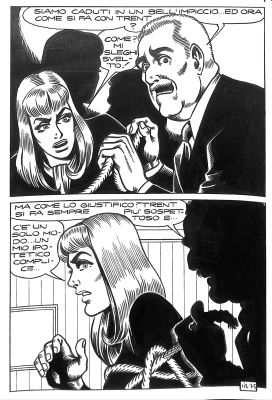 Magnus – Tavola Originale – Satanik n.112, Pagina 75 | Love Original Art