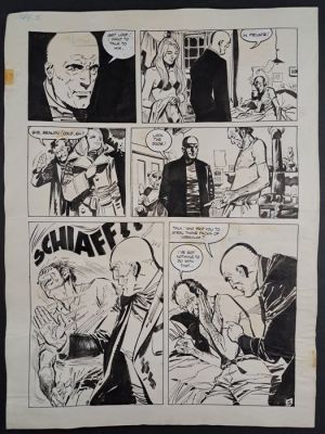 Breccia, Alberto - 1 Original page - Agente Nessuno | Catawiki